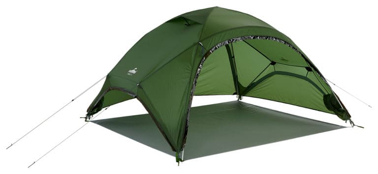 NOMAD Jade tent open